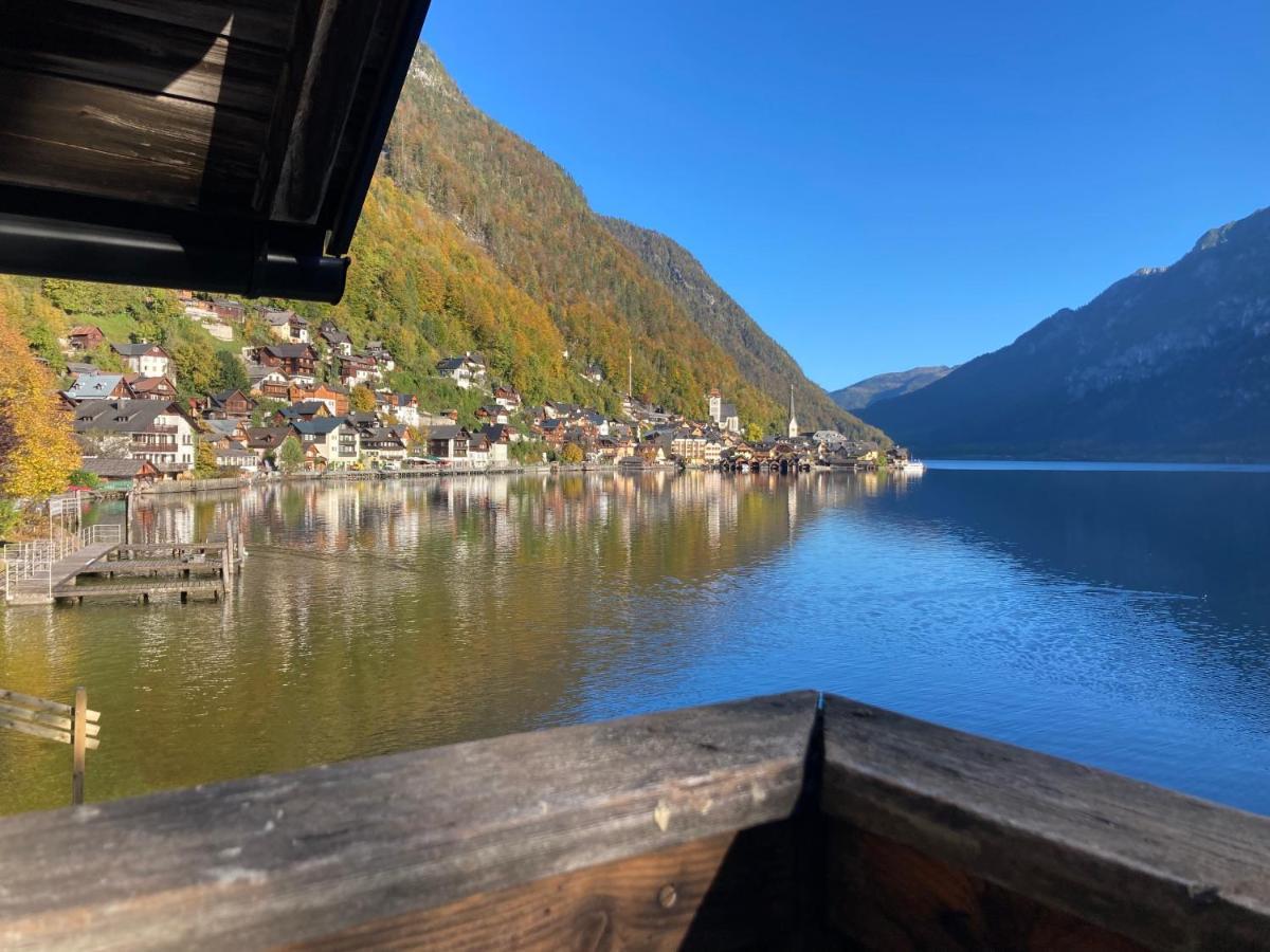 Hallstatt Lakeside Top 4 - Zimmer Mit Balkon ภายนอก รูปภาพ