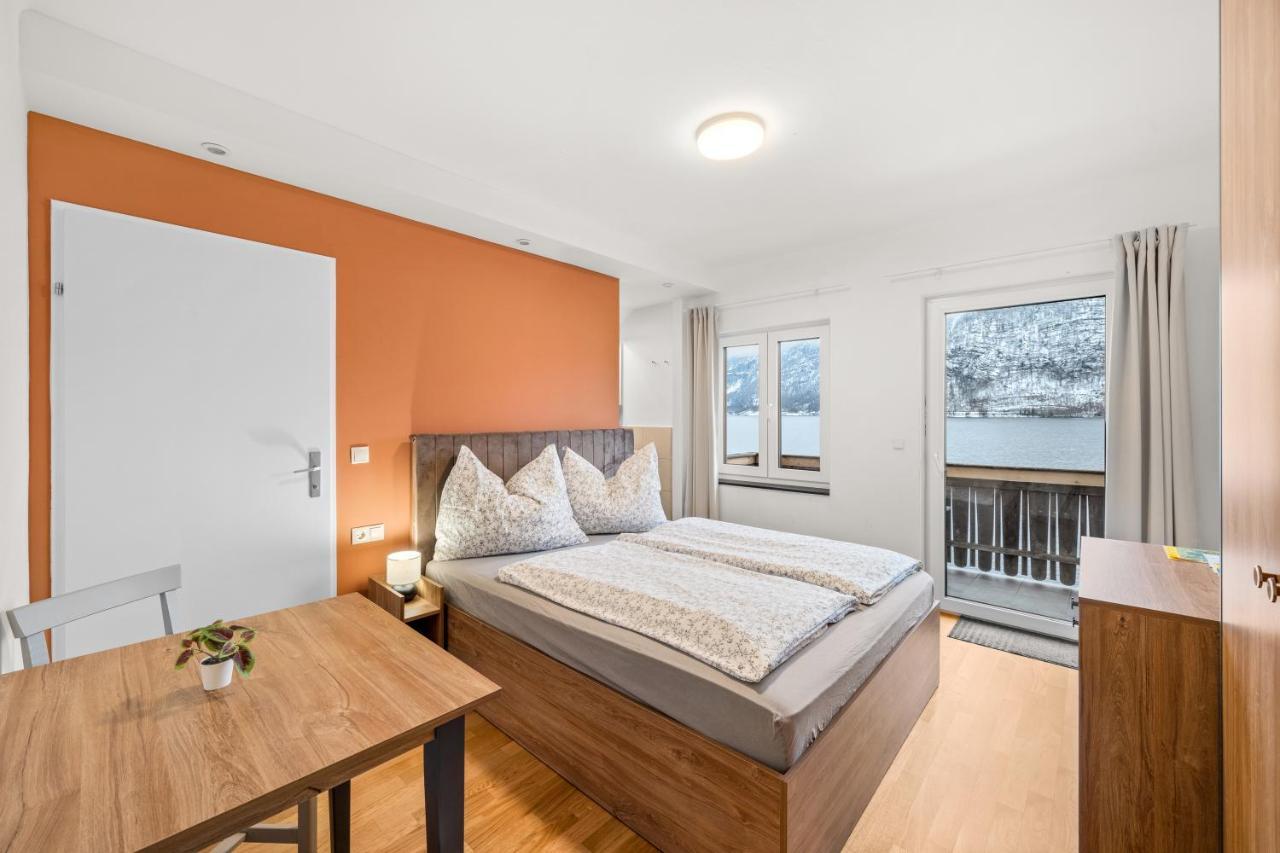 Hallstatt Lakeside Top 4 - Zimmer Mit Balkon ภายนอก รูปภาพ