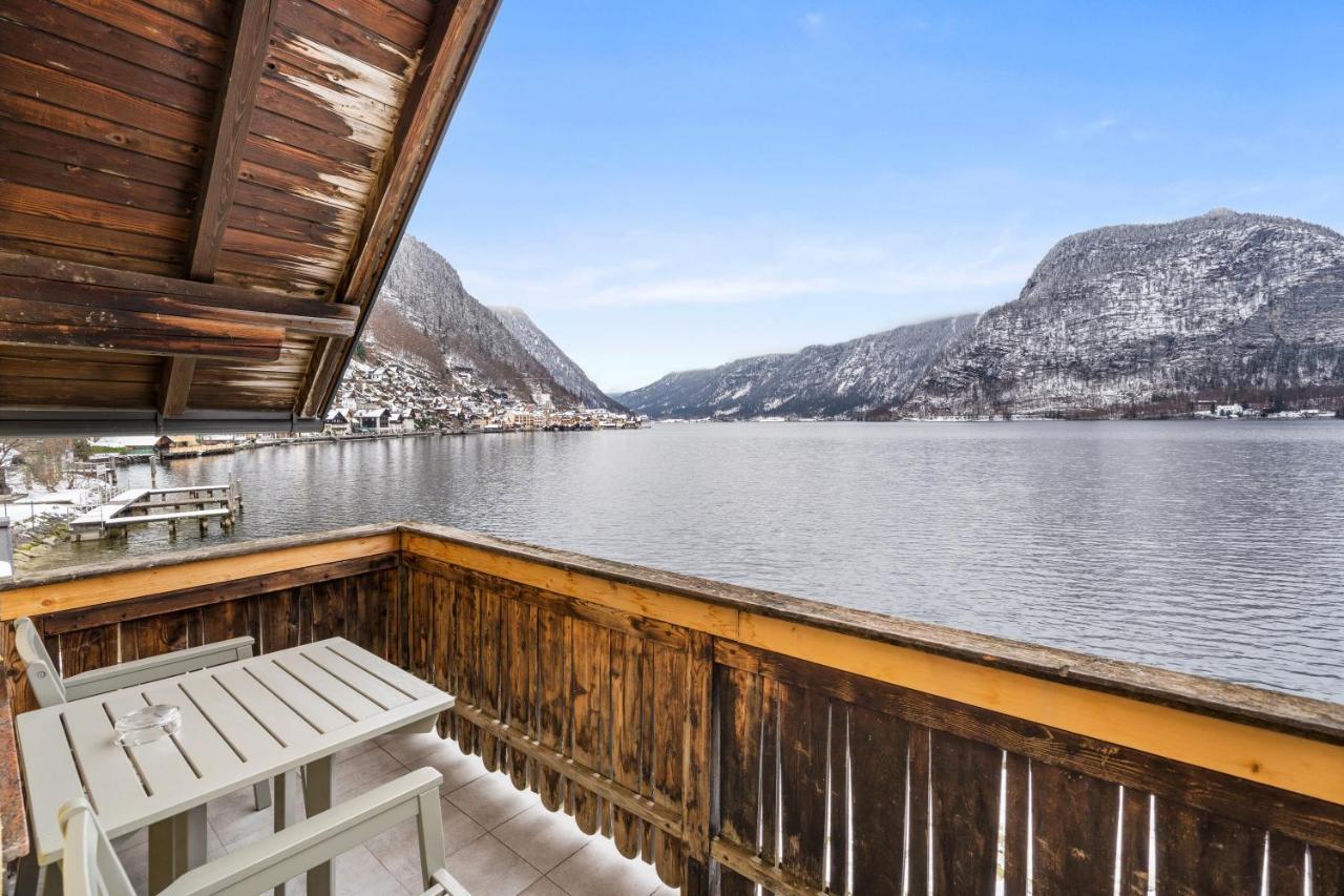 Hallstatt Lakeside Top 4 - Zimmer Mit Balkon ภายนอก รูปภาพ