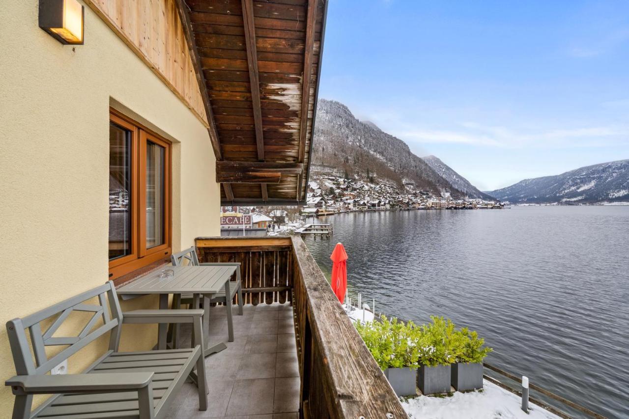 Hallstatt Lakeside Top 4 - Zimmer Mit Balkon ภายนอก รูปภาพ