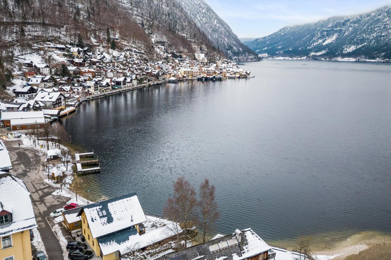 Hallstatt Lakeside Top 4 - Zimmer Mit Balkon ภายนอก รูปภาพ